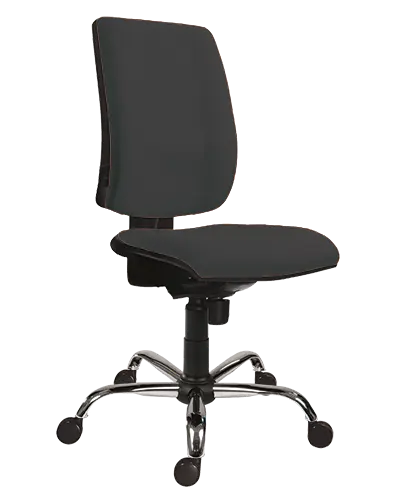 777 ASYN/CR křeslo kancelářské, koženka BLOOM B 08 - koženka černá